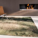 tapis Louis De Poortere CA 8723 Mad Men Cracks Dark Pine interior