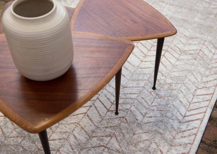 tapis Louis De Poortere CA 8951 Mad Men Jacobs Ladder Coppertone zoom 1