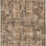 tapis Louis De Poortere CA 8720 Antiquarian Antique Hadschlu Agha Old Gold