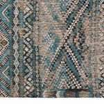 Louis De Poortere tapis CA 9110 Antiquarian Kilim Zemmuri Blue corner