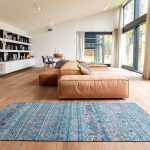 Louis De Poortere tapis CA 9110 Antiquarian Kilim Zemmuri Blue interior 2