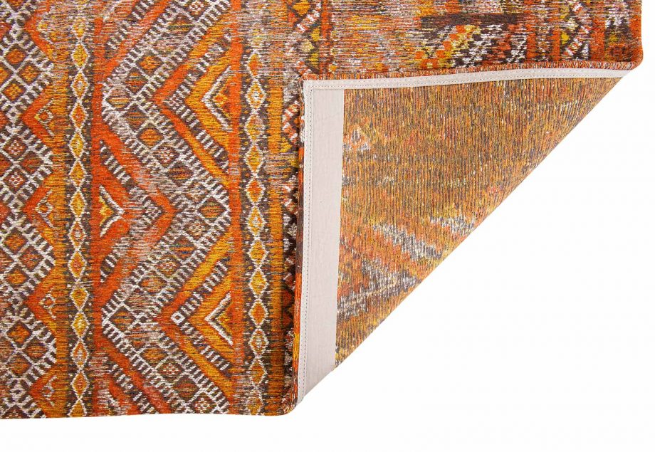 Louis De Poortere tapis CA 9111 Antiquarian Kilim Riad Orange back