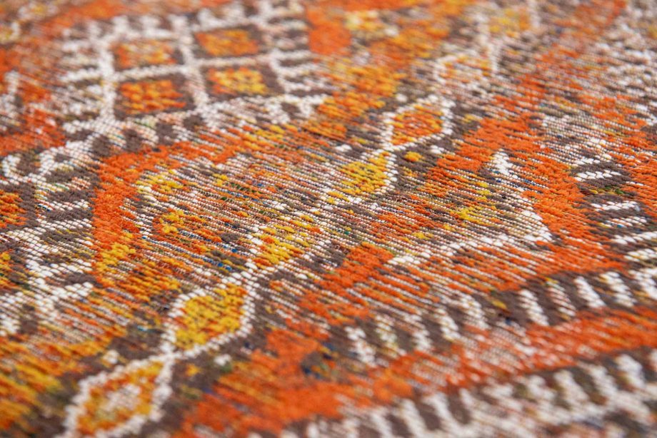 Louis De Poortere tapis CA 9111 Antiquarian Kilim Riad Orange zoom 1