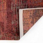 Louis De Poortere tapis CA 9125 Atlantic Streaks Nassau Red back
