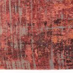 Louis De Poortere tapis CA 9125 Atlantic Streaks Nassau Red corner