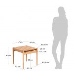 table de chevet Casandra Simkey 826M46 6