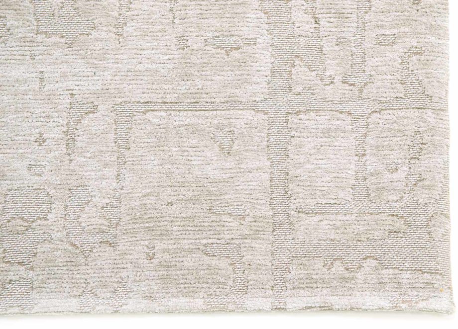 Louis De Poortere tapis CA 9197 Structures Baobab Dry Beige corner