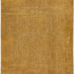 Louis De Poortere tapis CA 9201 Structures Baobab Madagascar Gold
