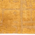 Louis De Poortere tapis CA 9201 Structures Baobab Madagascar Gold corner
