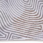 Louis De Poortere tapis CA 9228 Meditation Coral Oyster White corner