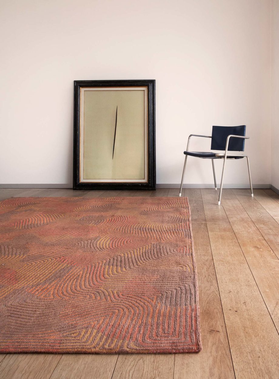 Louis De Poortere tapis CA 9230 Meditation Coral Volcano interior 2
