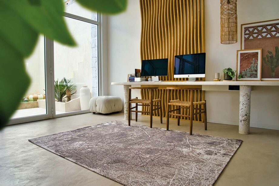 Louis De Poortere tapis Cities Paris 9322 Space Trip interior 1