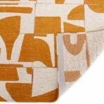 Louis De Poortere tapis Craft Papercut 9367 Curry back