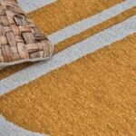 Louis De Poortere tapis Craft Papercut 9367 Curry interior 2