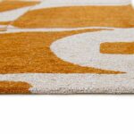 Louis De Poortere tapis Craft Papercut 9367 Curry side