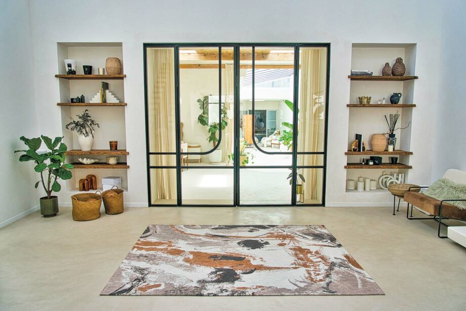 Louis De Poortere tapis Gallery Fresque 9344 Middle Of interior 1