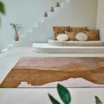 Louis De Poortere tapis Meditation Lagoon 9326 Chestnut interior 1