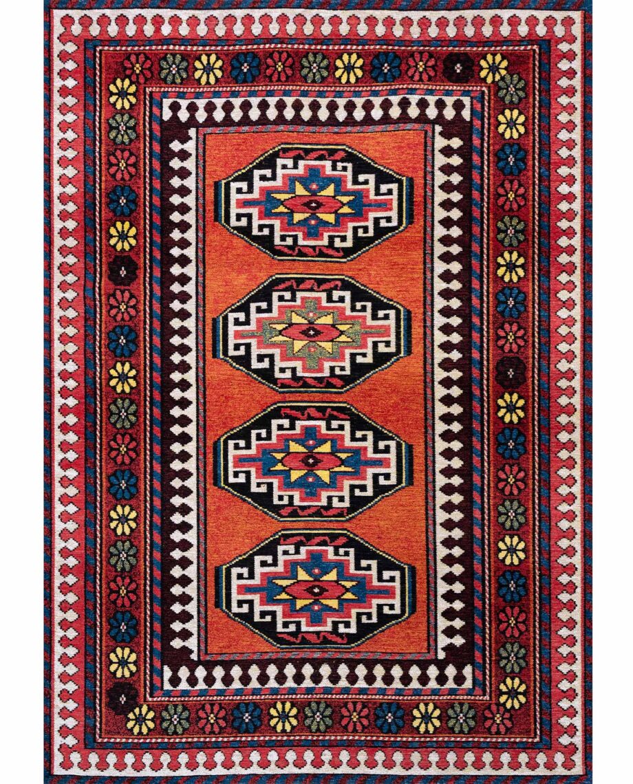 Louis De Poortere tapis Antiquarian Antalia 9844 Red Mix