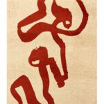 Louis De Poortere tapis Craft Ribbon 9847 Imperial Red