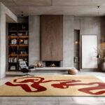 Louis De Poortere tapis Craft Ribbon 9847 Imperial Red interior