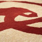 Louis De Poortere tapis Craft Ribbon 9847 Imperial Red zoom 2