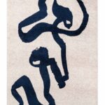 Louis De Poortere tapis Craft Ribbon 9849 Sea Ink
