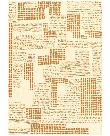 Louis De Poortere tapis Craft 2079 Zen Garden Dryed Banana
